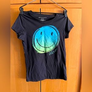 Aeropostale Smiley Face Womens Shirt Size XL